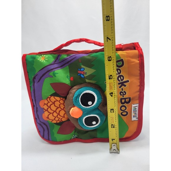 Lamaze Peek A Boo Forest Fabric Book - Picture 6 of 6